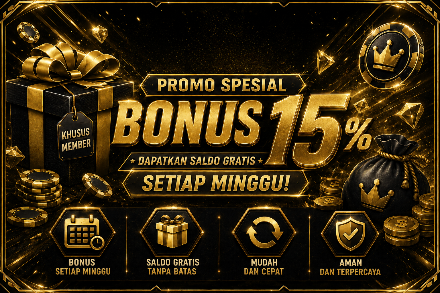 PROMO MINGGUAN PALING DITUNGGU!