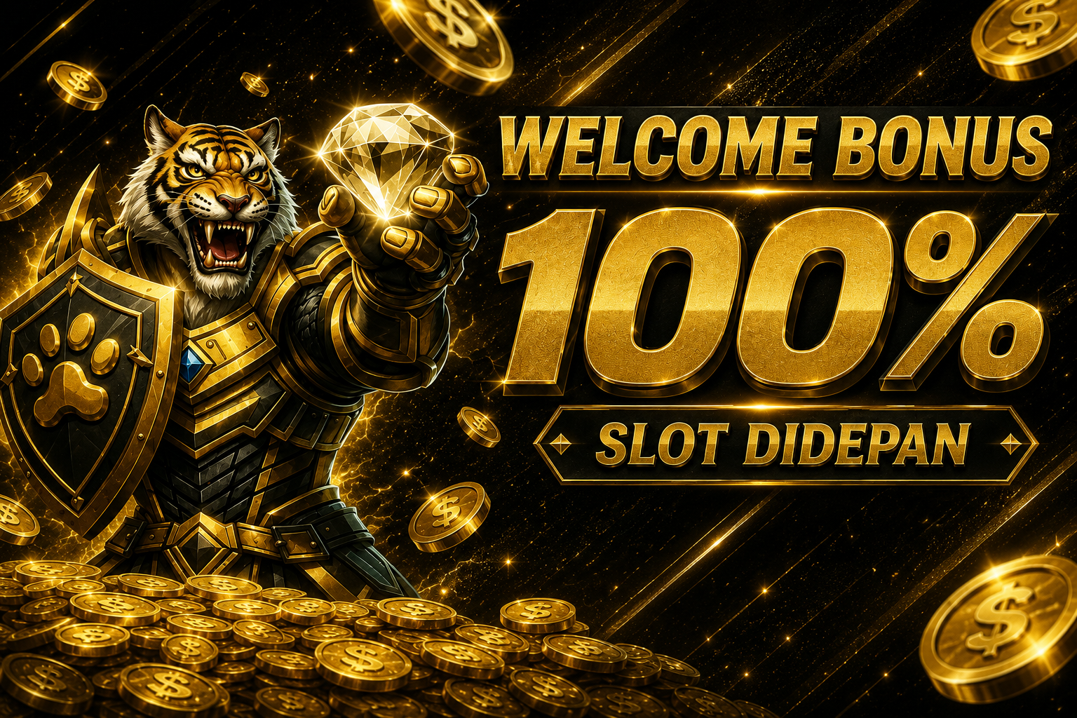 EXTRA WELCOME BONUS 100% & KHUSUS SLOT