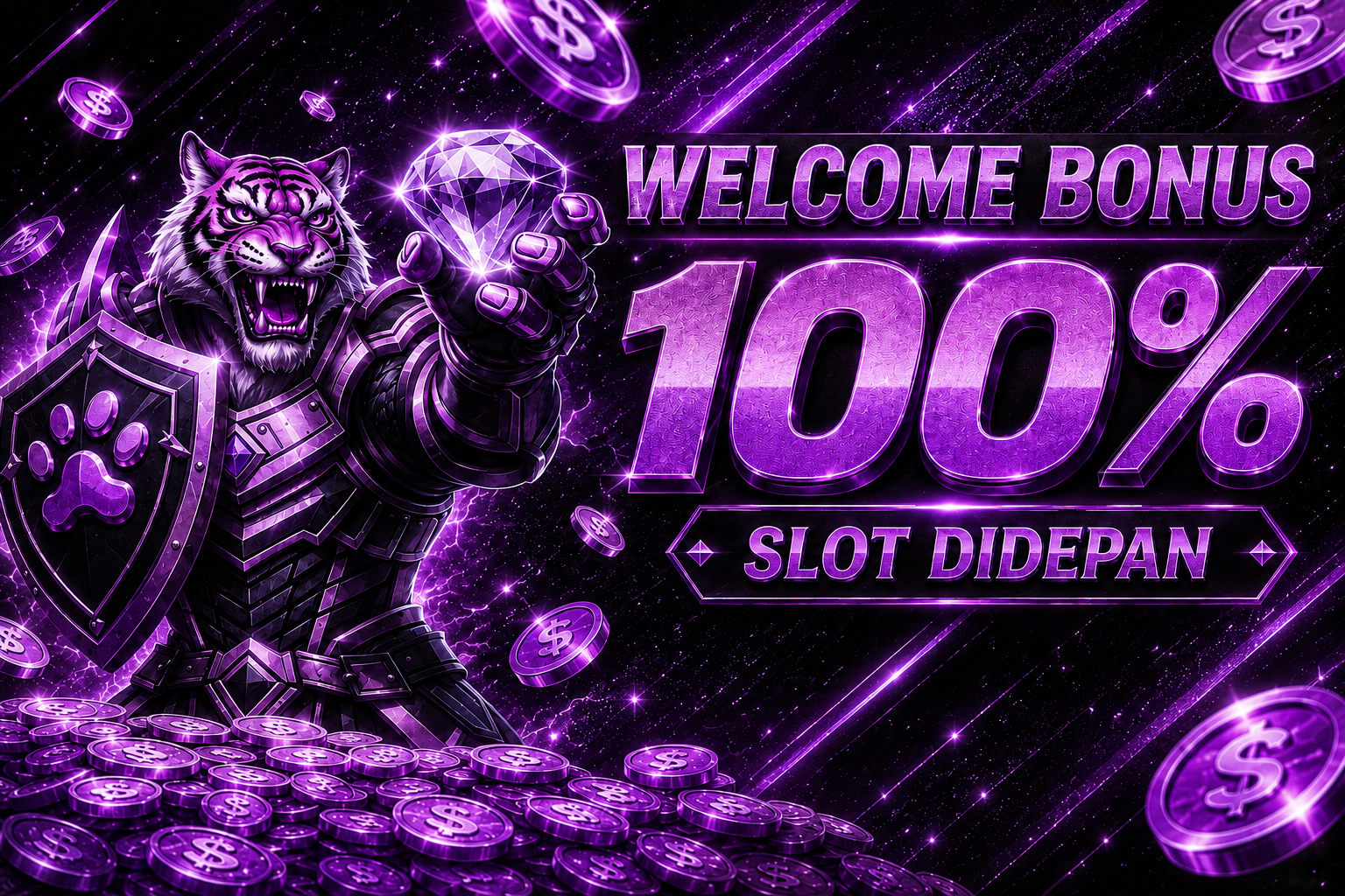 EXTRA WELCOME BONUS 100% & KHUSUS SLOT