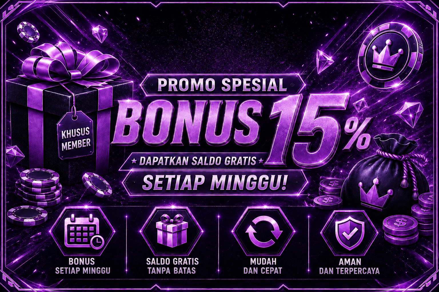 PROMO MINGGUAN PALING DITUNGGU!